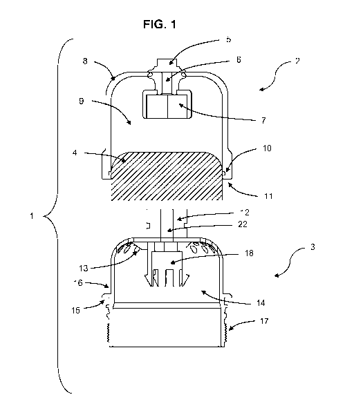 A single figure which represents the drawing illustrating the invention.